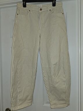 bohme Allison Stripe Barrel Jeans